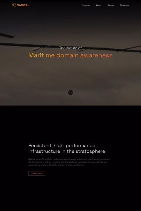 Radical-Aero Homepage 1440px