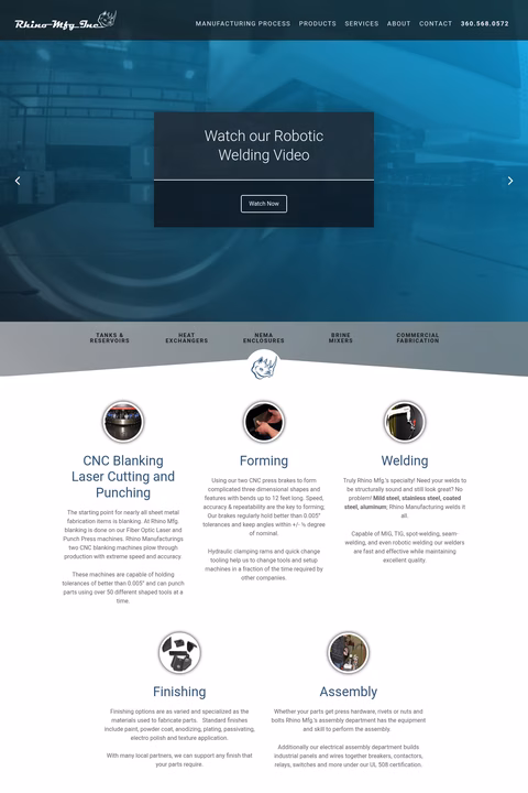 Rhino-Manufacturing Homepage 1440px