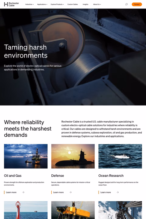 Rochester-Cable Homepage 1440px