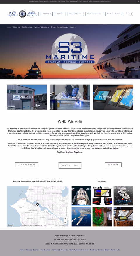 S3-Maritime Homepage 1440px