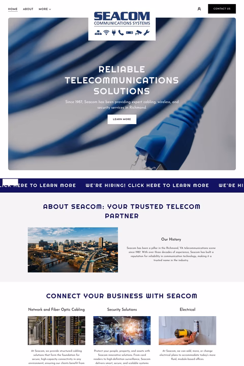 Seacom-Communications-Systems Homepage 1440px