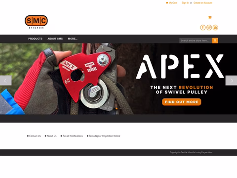Smc-Gear Homepage 1440px