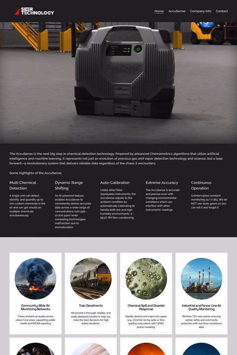 Seer-Technology Homepage 1440px