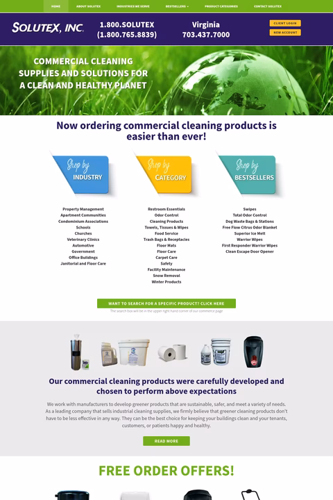 Solutex Homepage 1440px
