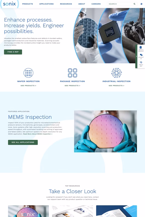 Sonix Homepage 1440px