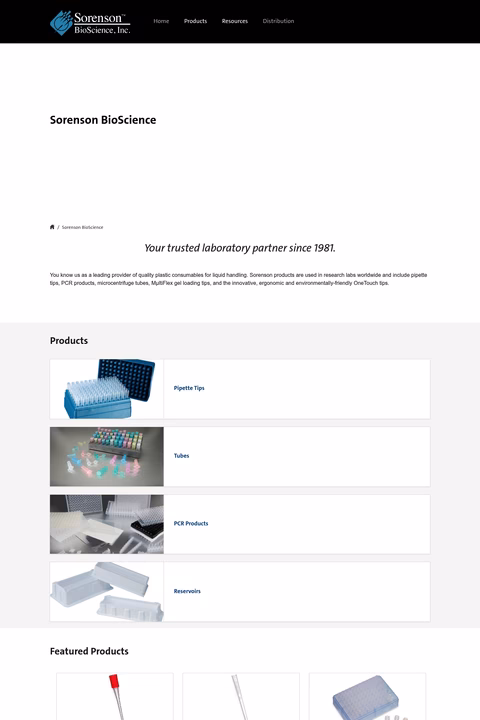 Sorenson-Bioscience Homepage 1440px