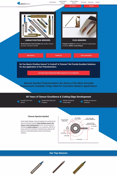 Spectra-Symbol Homepage 1440px