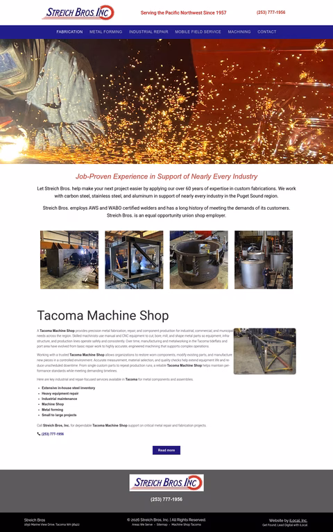 Streich-Brothers Homepage 1440px