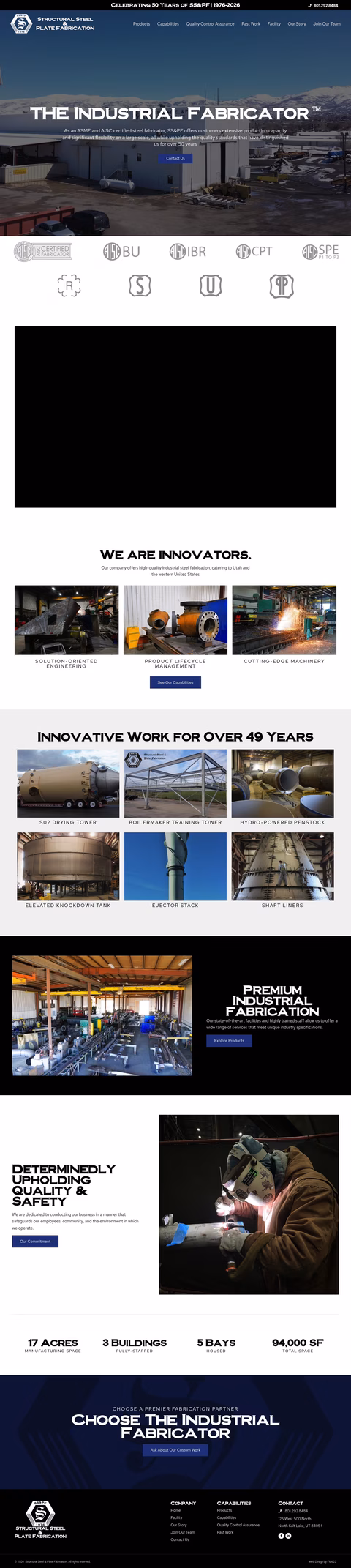 Structural-Steel-Plate-Fabrication Homepage 1440px
