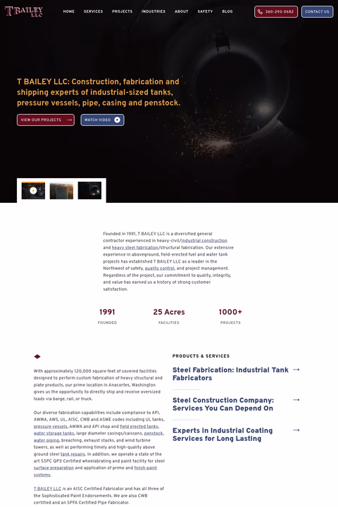T-Bailey Homepage 1440px