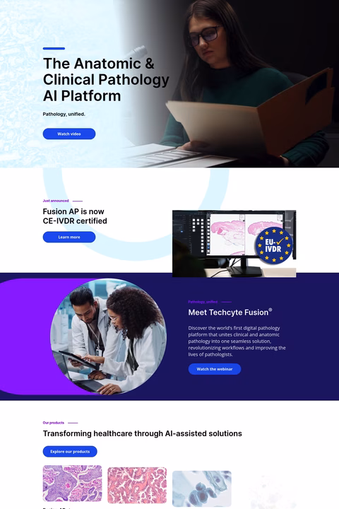 Techcyte Homepage 1440px