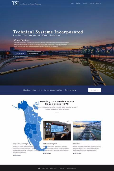 Technical-Systems-Inc Homepage 1440px
