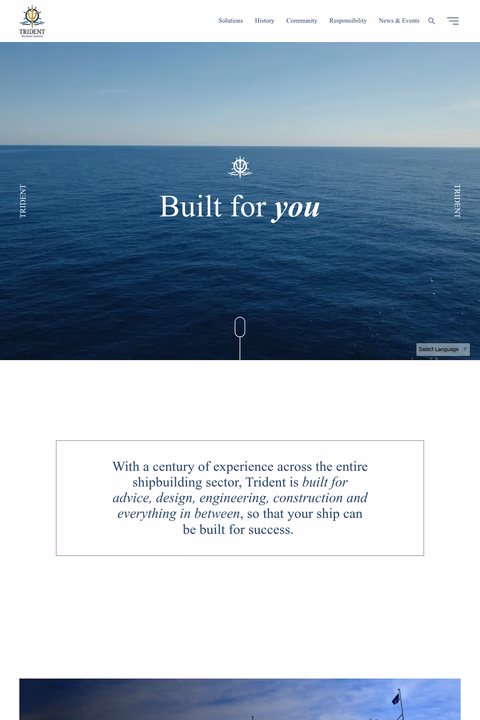 Trident-Maritime-Systems Homepage 1440px