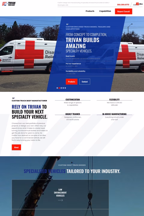 Trivan-Truck-Body Homepage 1440px