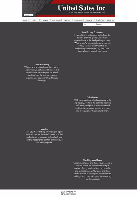 United-Sales-Inc Homepage 1440px