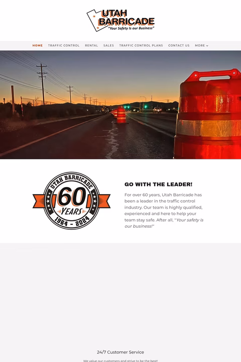 Utah-Barricade Homepage 1440px