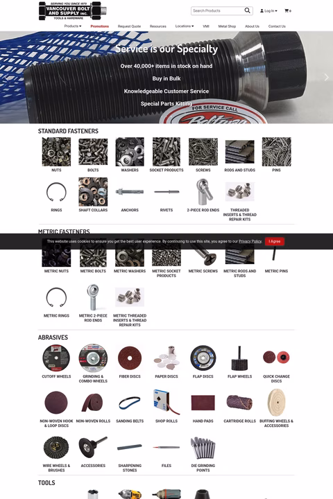 Vancouver-Bolt-Supply Homepage 1440px