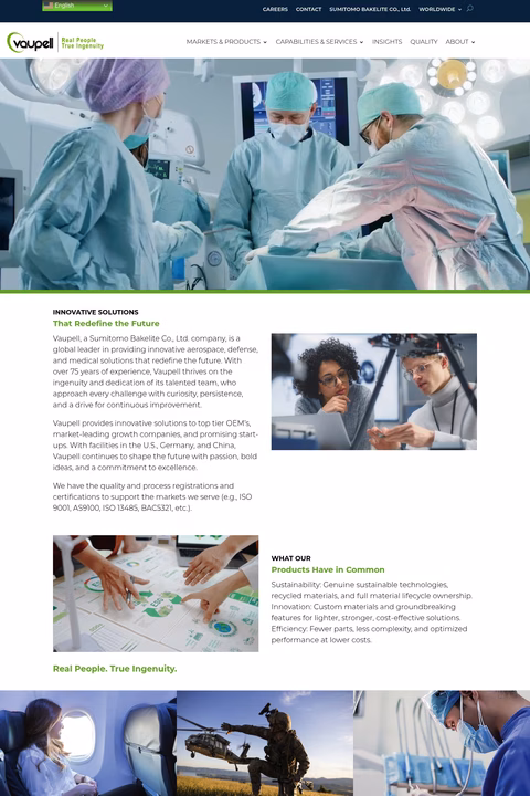 Vaupell Homepage 1440px