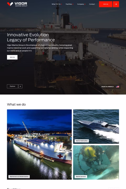 Vigor-Marine-Group Homepage 1440px