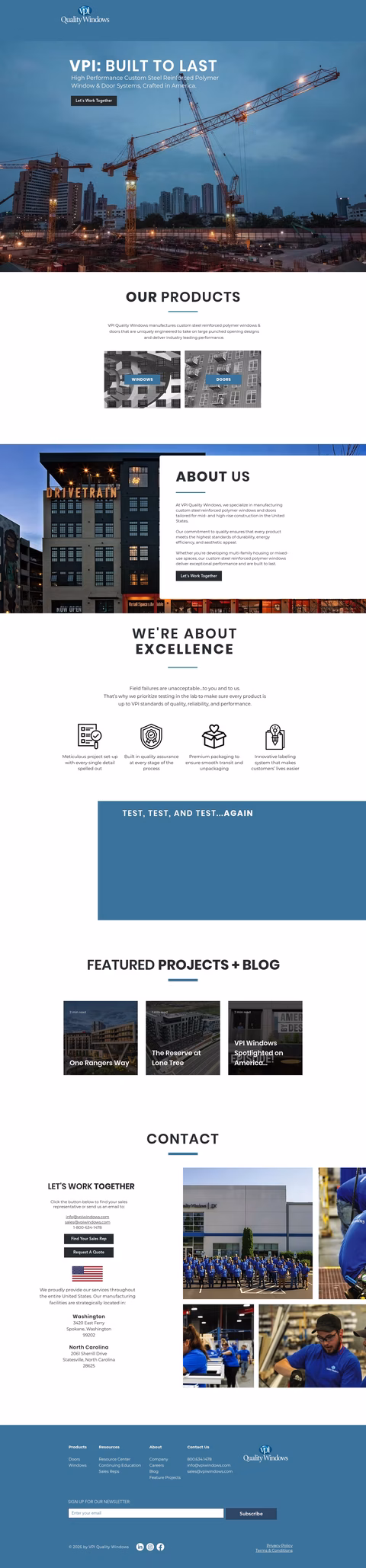 Vpi-Quality-Windows Homepage 1440px