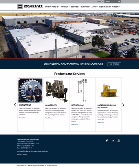 Wagstaff-Applied-Technologies Homepage 1440px