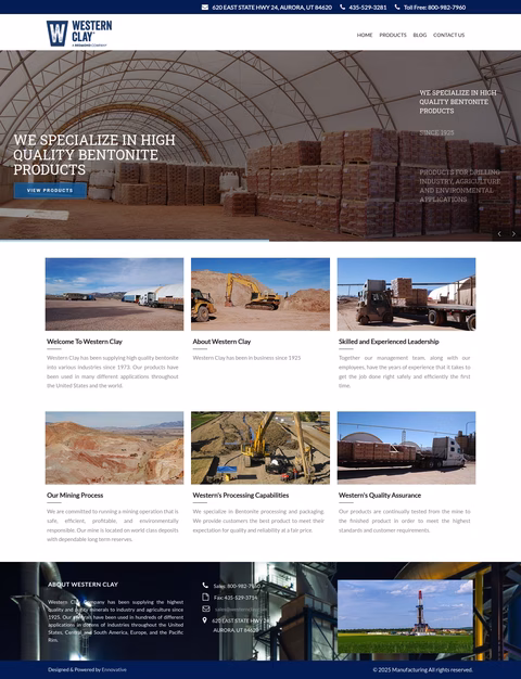 Western-Clay Homepage 1440px