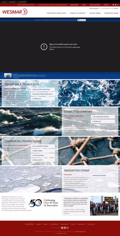 Western-Marine-Electronics Homepage 1440px
