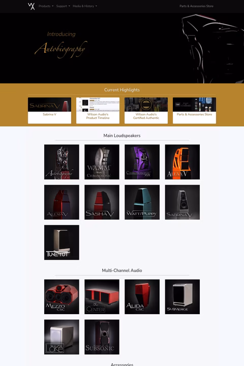 Wilson-Audio Homepage 1440px