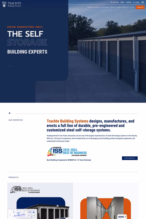 Trachte-Building-Systems Homepage 1440px