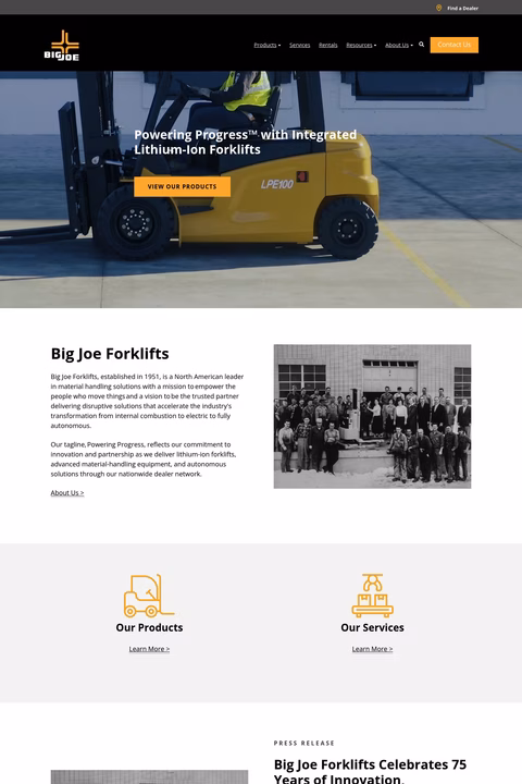 Big-Joe-Forklifts Homepage 1440px
