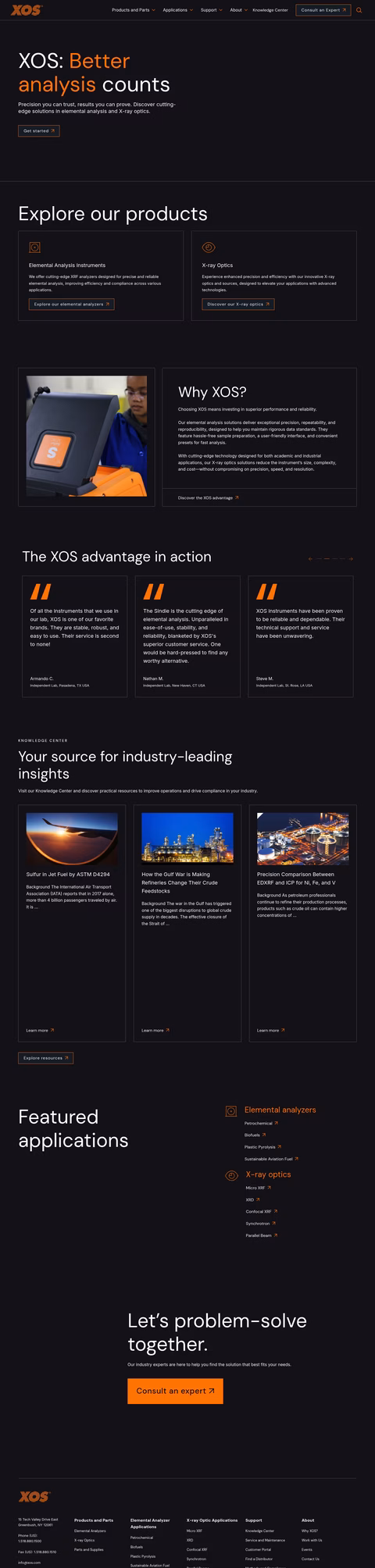 X-Ray-Optical-Systems Homepage 1440px