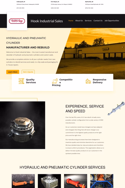 Hook-Industrial-Sales Homepage 1440px