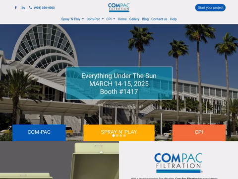 Com-Pac-Filtration Homepage 1440px