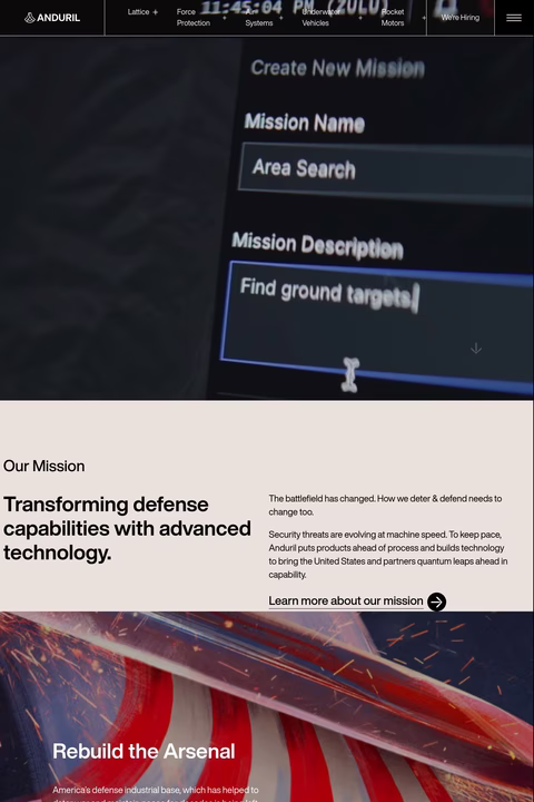 Anduril Homepage 1440px