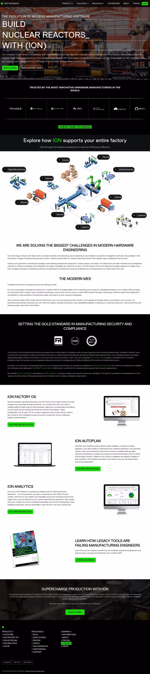 First-Resonance Homepage 1440px