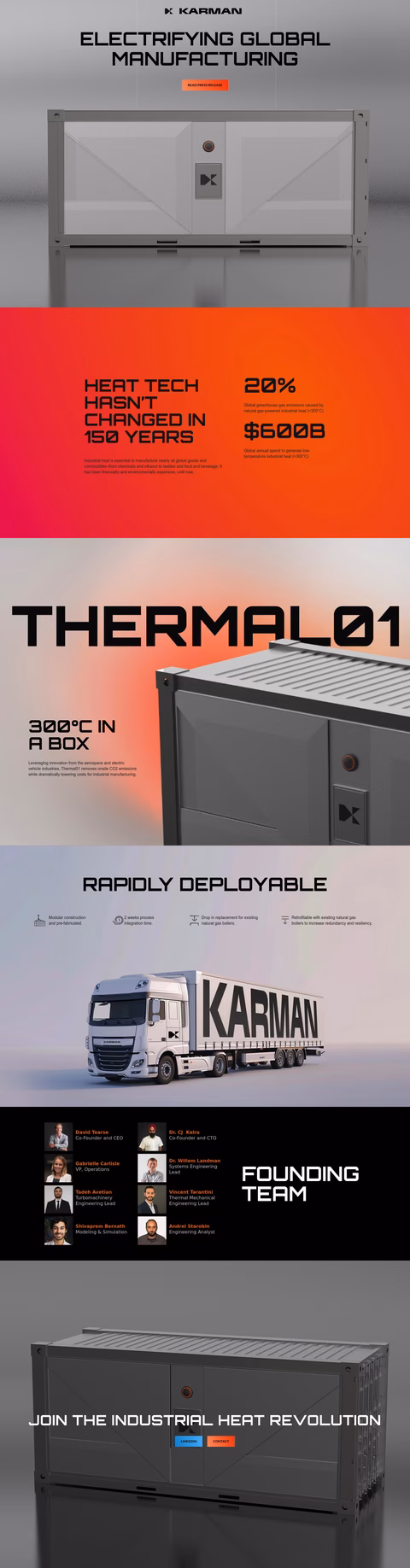 Karman-Industries Homepage 1440px