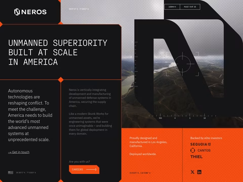 Neros Homepage 1440px