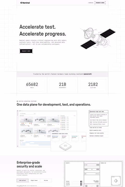 Nominal Homepage 1440px