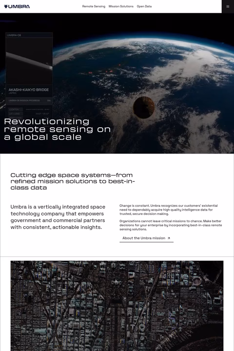 Umbra Homepage 1440px