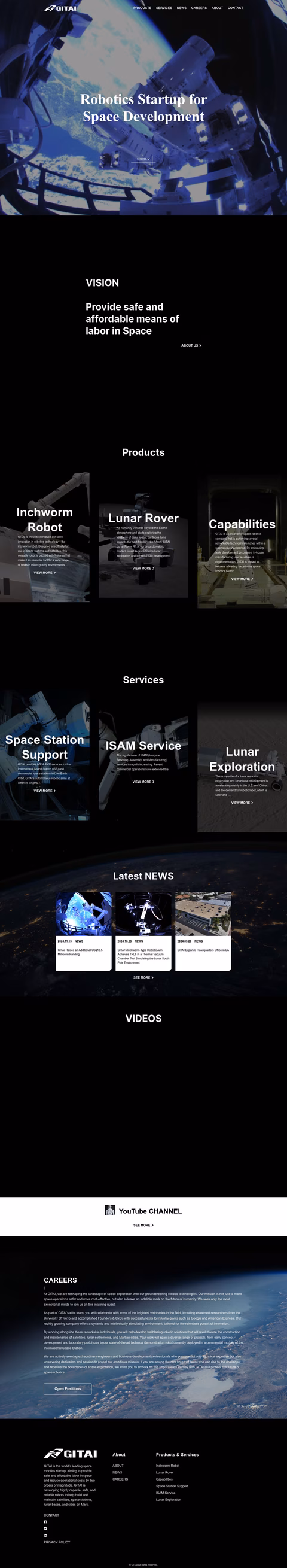 Gitai Homepage 1440px