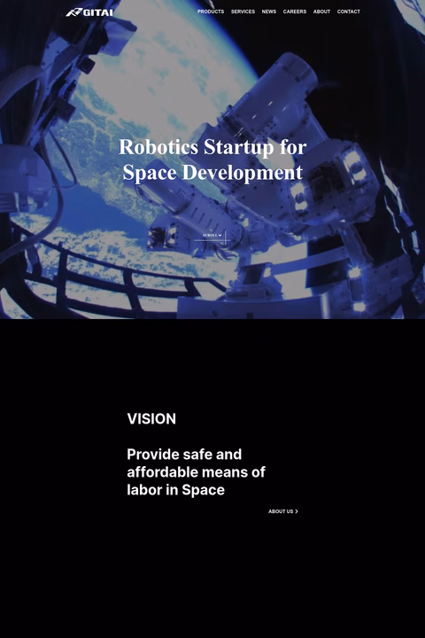 Gitai Homepage 1440px