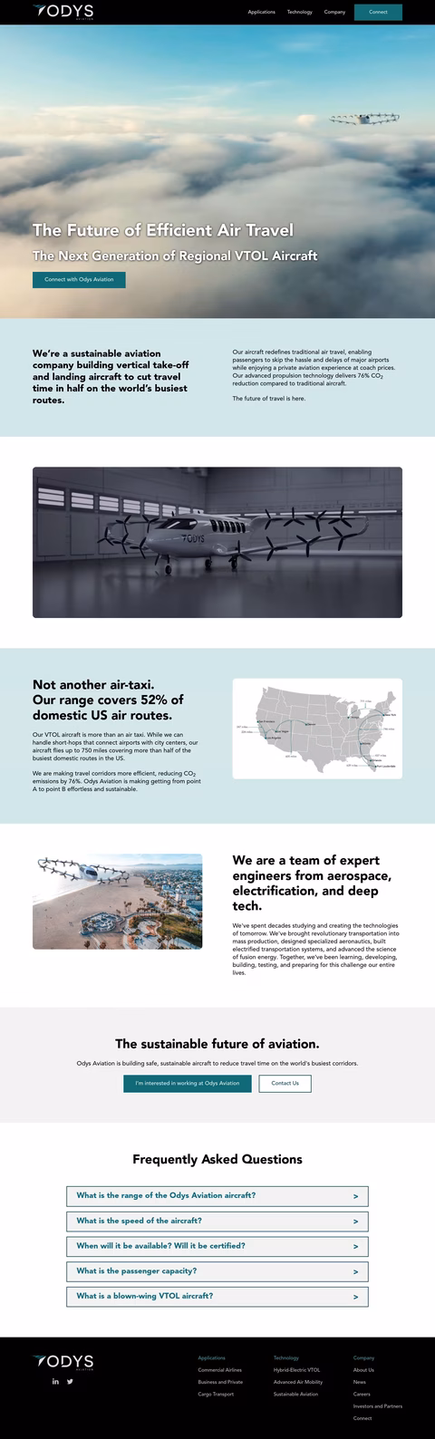 Odys-Aviation Homepage 1440px