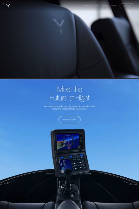 Skyryse Homepage 1440px