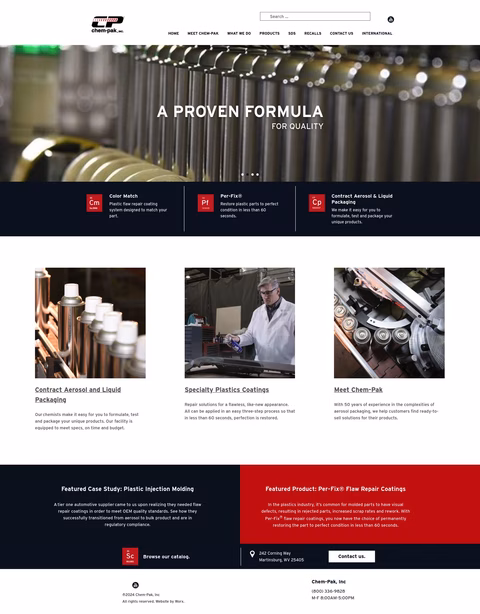 Chem Pak Inc Homepage1440 Px acdfac2eaa2396e9ce8d6e974f513910