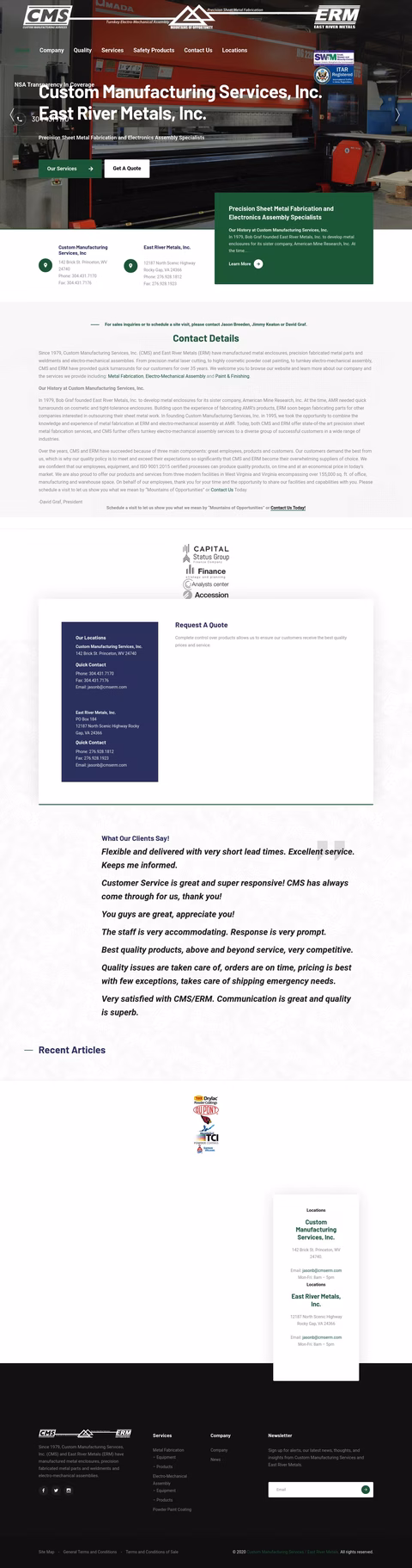 Custom Manufacturing Service Inc Homepage1440 Px 3f9cd7174f3a2172bec8ac7687f01795