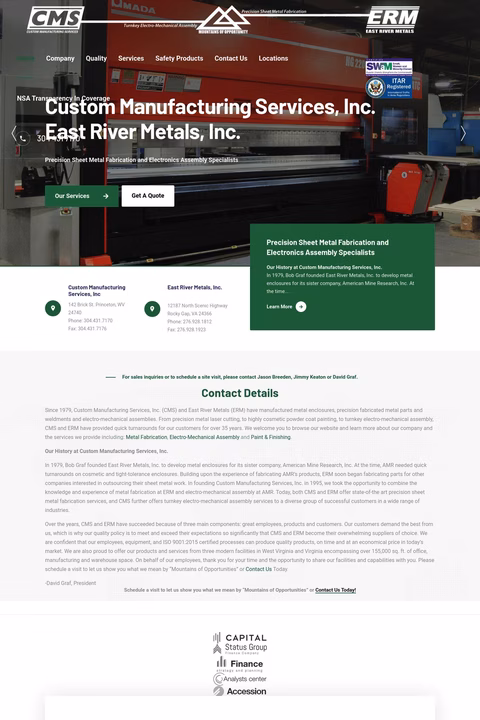 Custom Manufacturing Service Inc Homepage1440 Px 3f9cd7174f3a2172bec8ac7687f01795