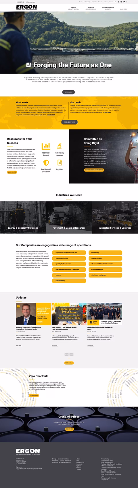 Ergon West Virginia Inc Homepage1440 Px 566504c7d812ff96b8377801ca69eeca