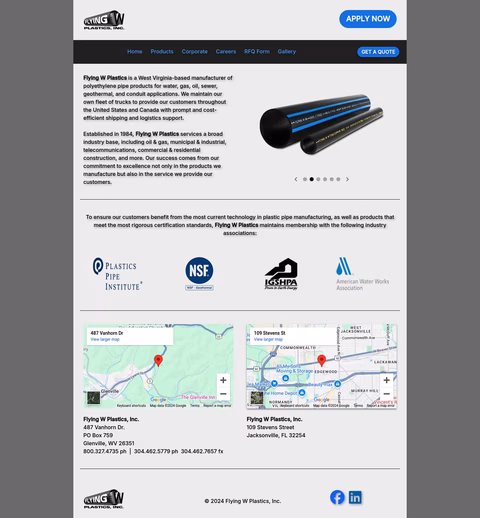 Flying W Plastics Homepage1440 Px b0f51ca9b26f6dde444b81ad4565dadd