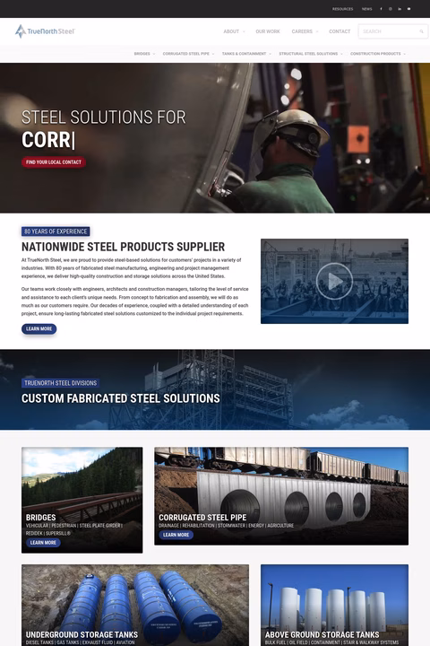 Truenorth Steel Homepage1440 Px e48e33bc9e141047276695483db0e965