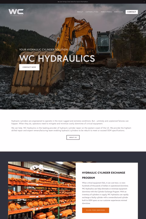 W C Hydraulics Inc Homepage1440 Px cbd7367c9422280a9ee750c5c9233a05